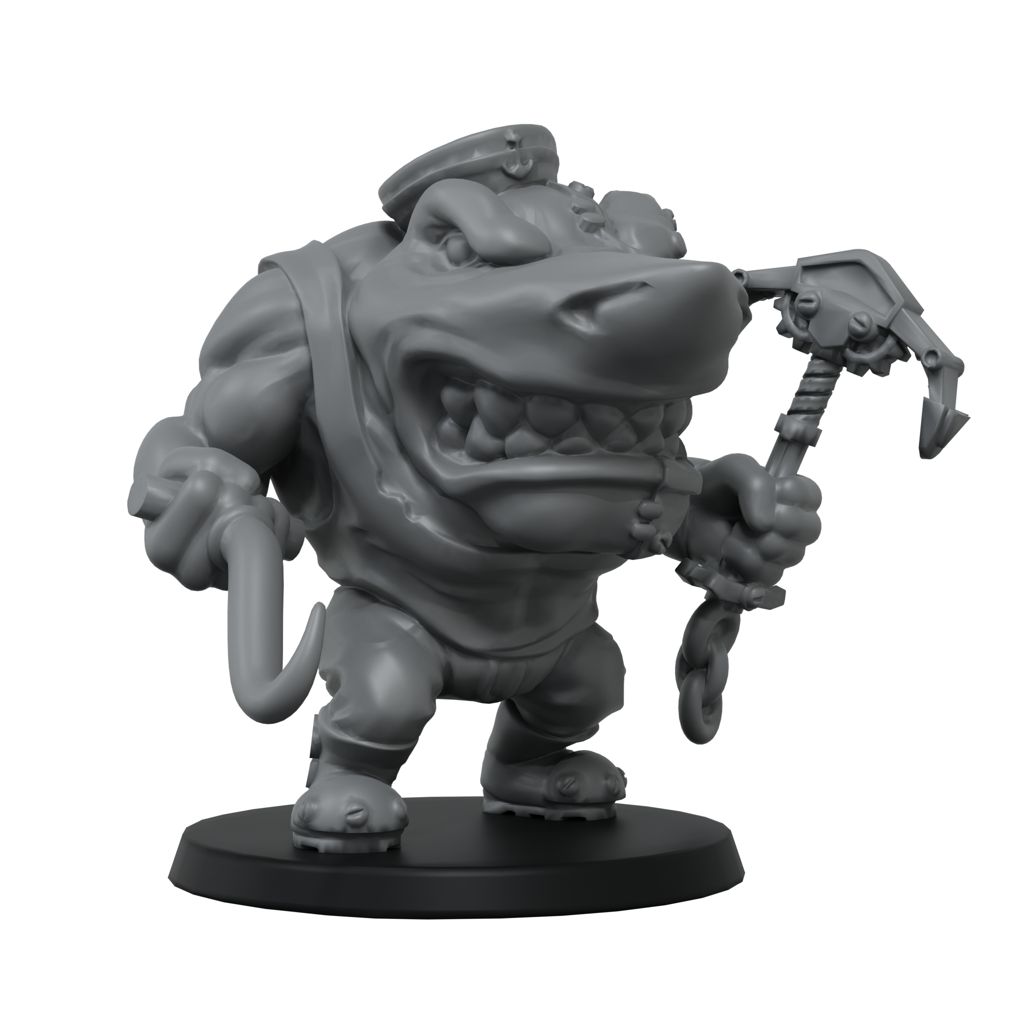 scale75-the-smog-riders-duane-van-der-shark-miniatura-35-mm-in-resina-da-montare image 3
