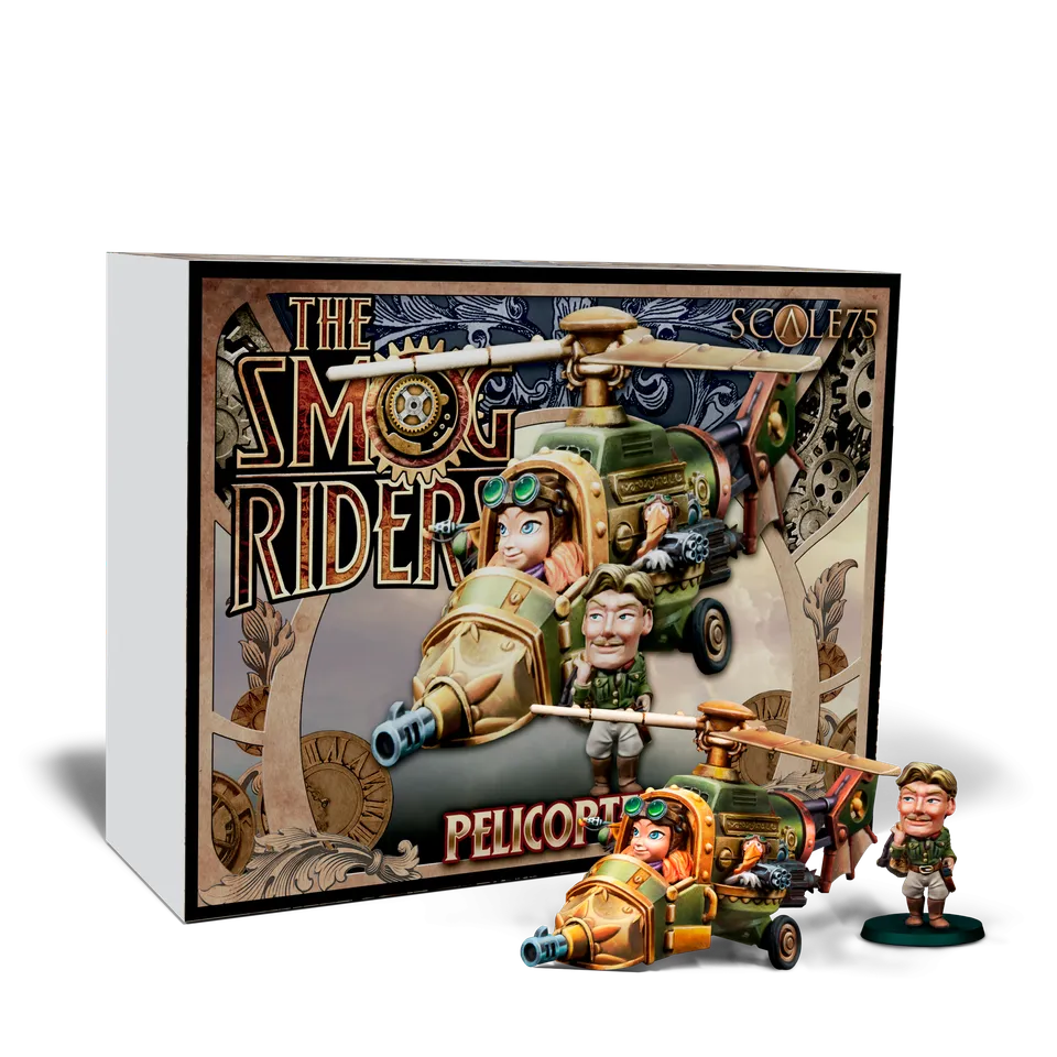 scale75-pelikopter-35mm-miniatura-resina-smog-riders-chibi-da-dipingere image 1
