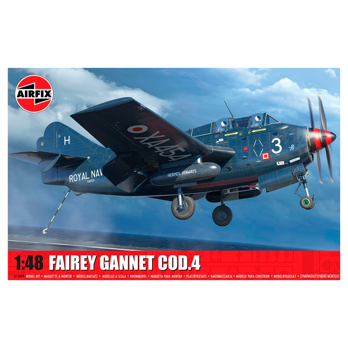 ak-interactive-1-48-fairey-gannet-cod-4-kit-modellismo-aereo image 1