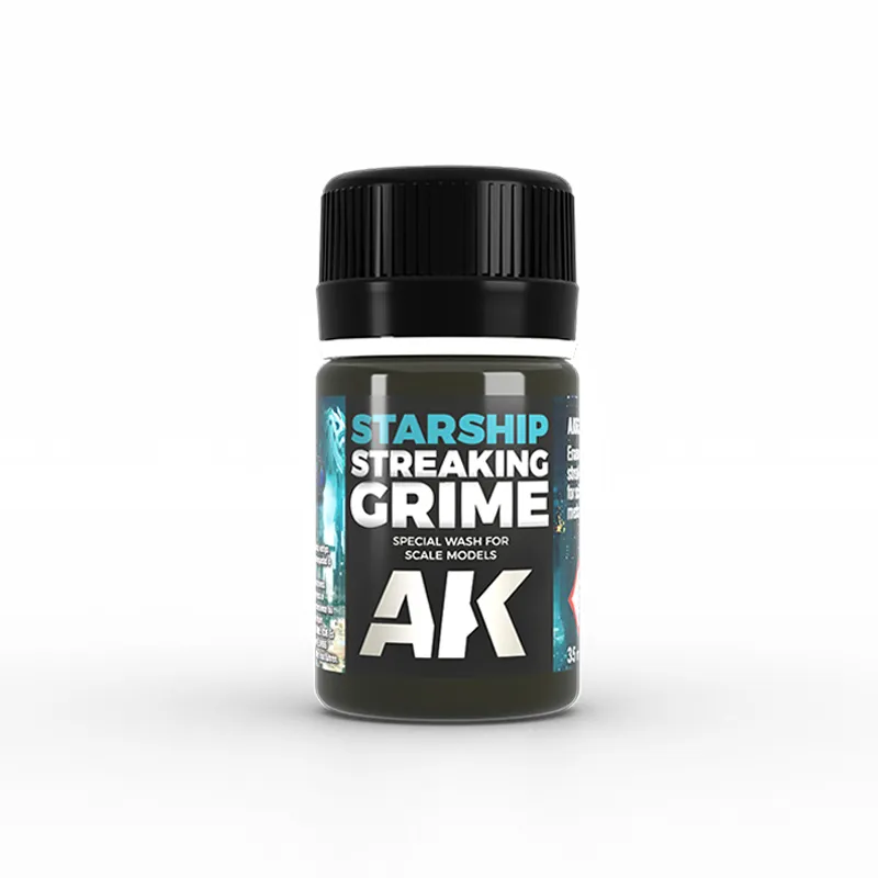 ak-interactive-starship-streaking-grime-effetto-macchie-per-modellismo image 1