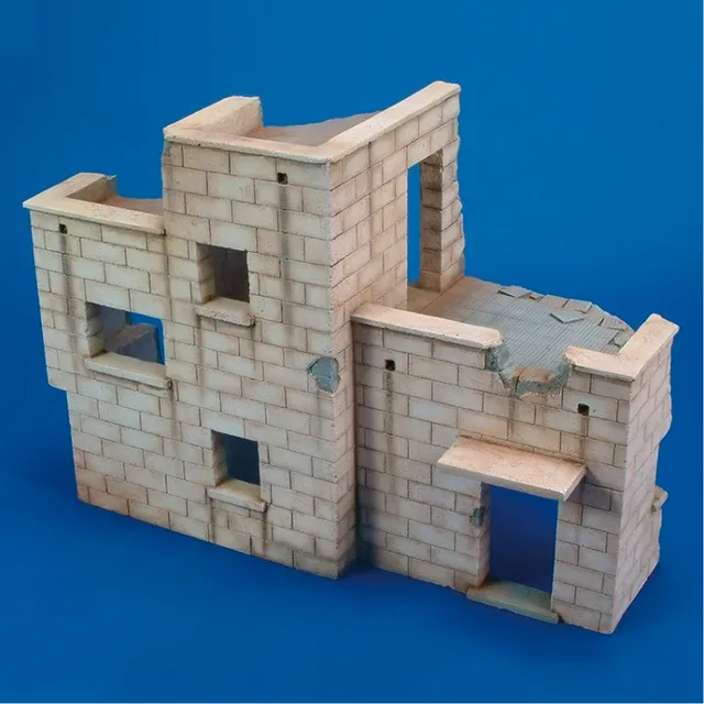ak-interactive-israeli-house-ruin-1-35-diorama-edificio-distrutto image 1