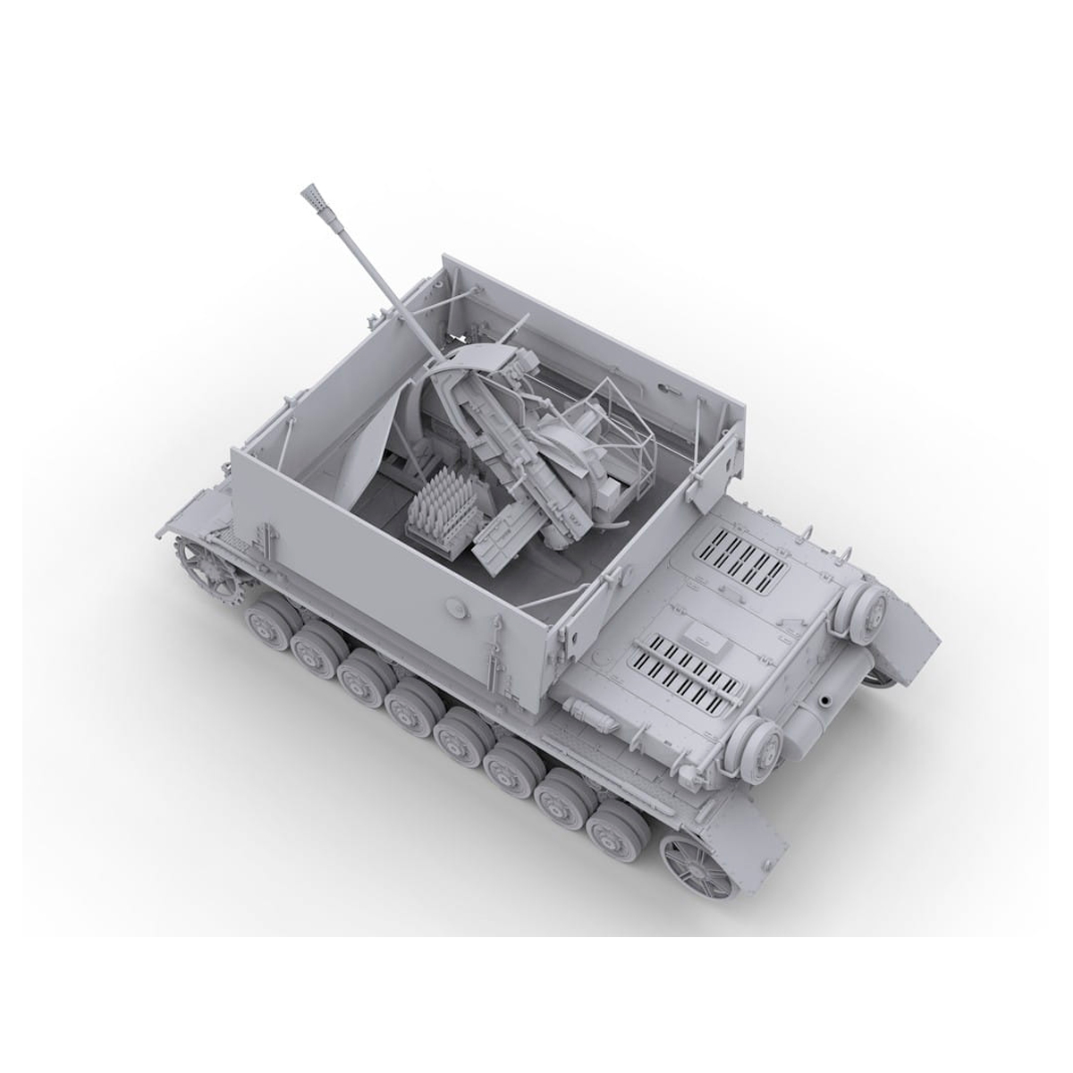 ak-interactive-1-35-m-belwagen-3-7cm-flak-auf-fahrgestell-pz-kpfw-iv-sf-kit-mode image 3