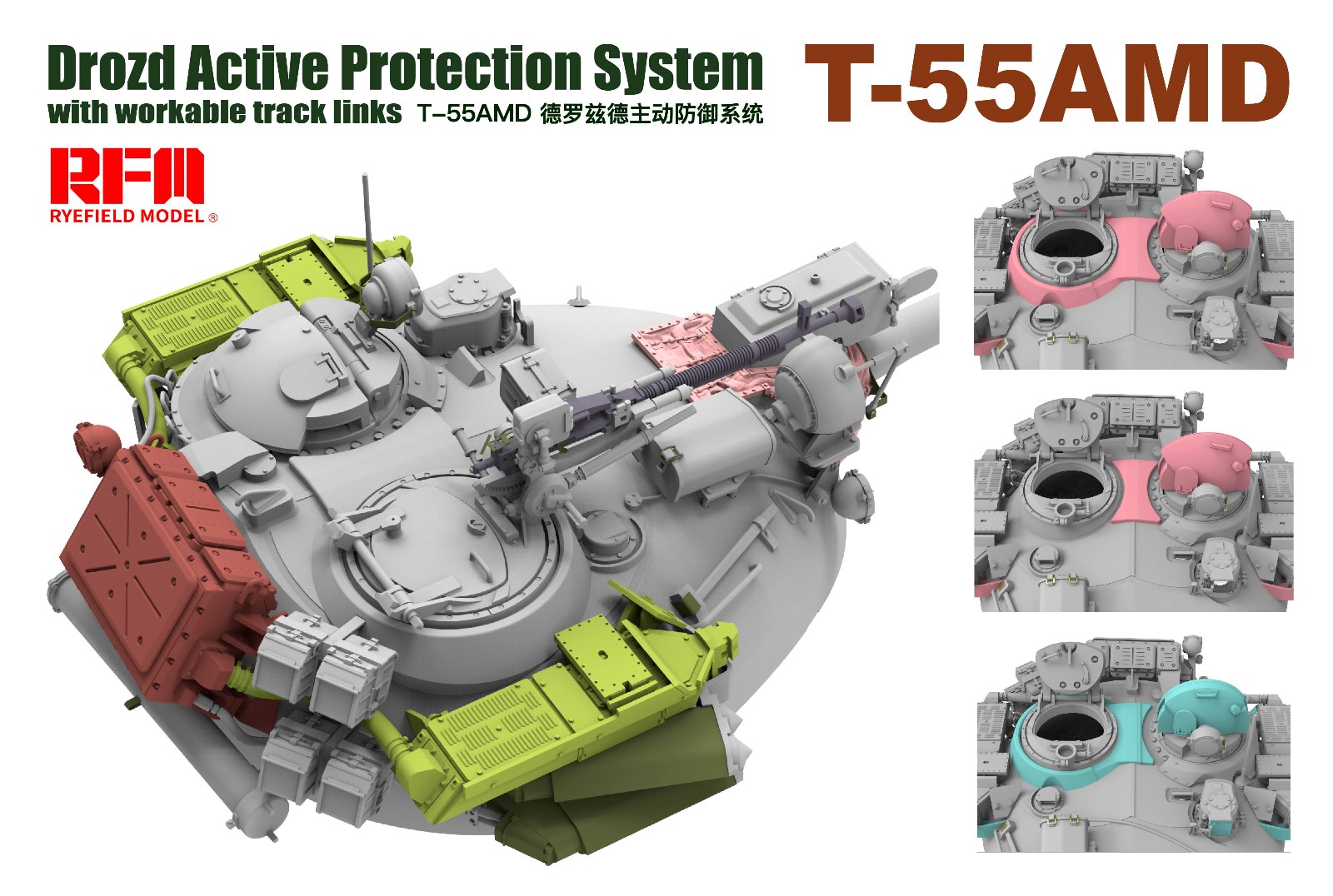 ak-interactive-t-55amd-drozd-aps-con-cingoli-lavorabili-1-35 image 3