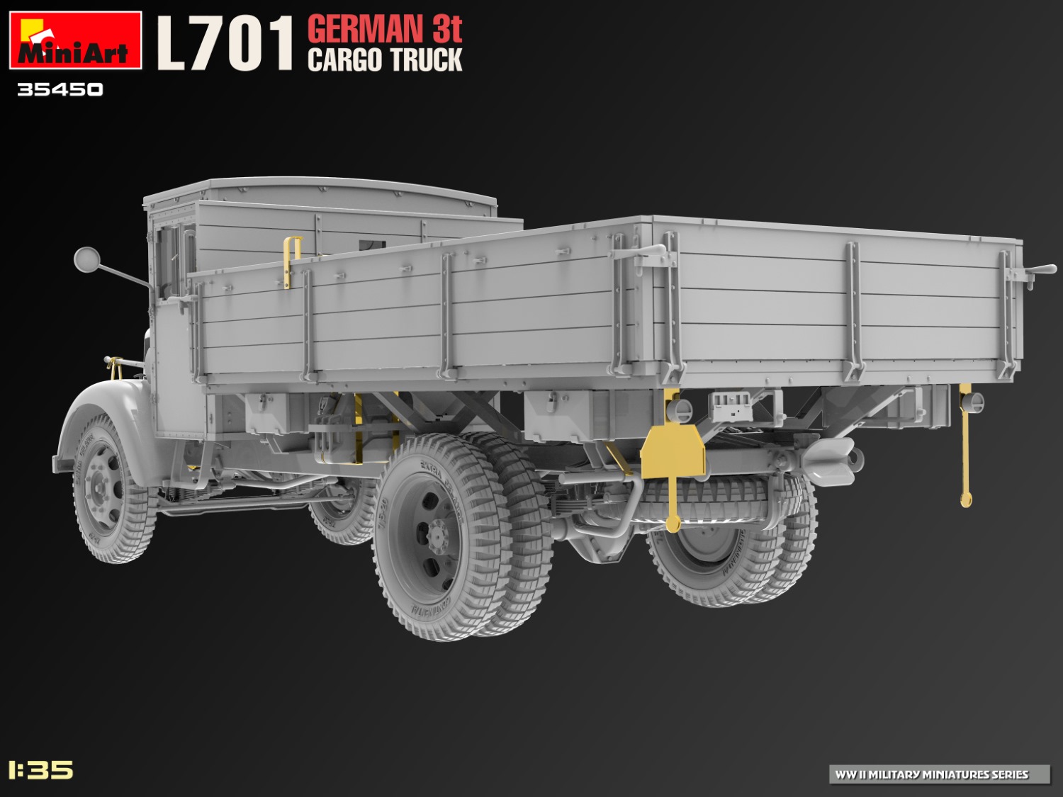ak-interactive-1-35-l701-german-3t-cargo-truck-kit-di-modellismo image 5