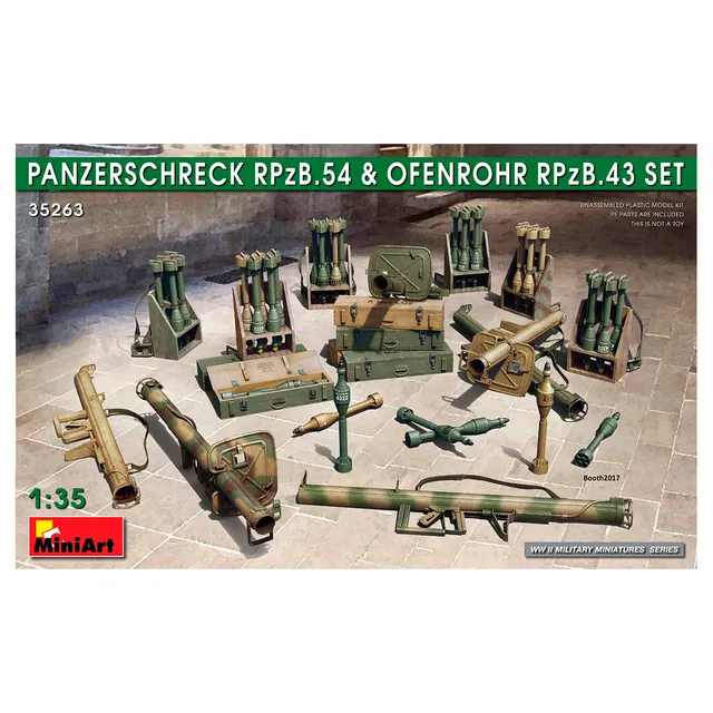 ak-interactive-panzerschreck-rpzb-54-ofenrohr-rpzb-43-set-1-35-kit-armi image 1
