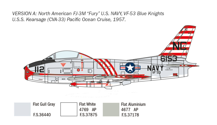 ak-interactive-1-48-north-american-fj-2-3-fury-kit-modellismo-aereo image 6