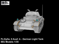 ak-interactive-pz-kpfw-ii-ausf-b-german-light-tank-1-35-kit-modello-carro-armato image 5