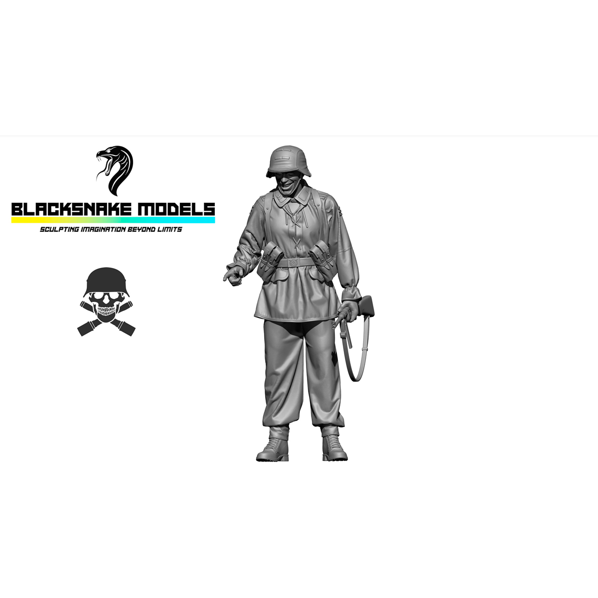 ak-interactive-1-35-waffen-soldier-15-normandia-estate-1944 image 1