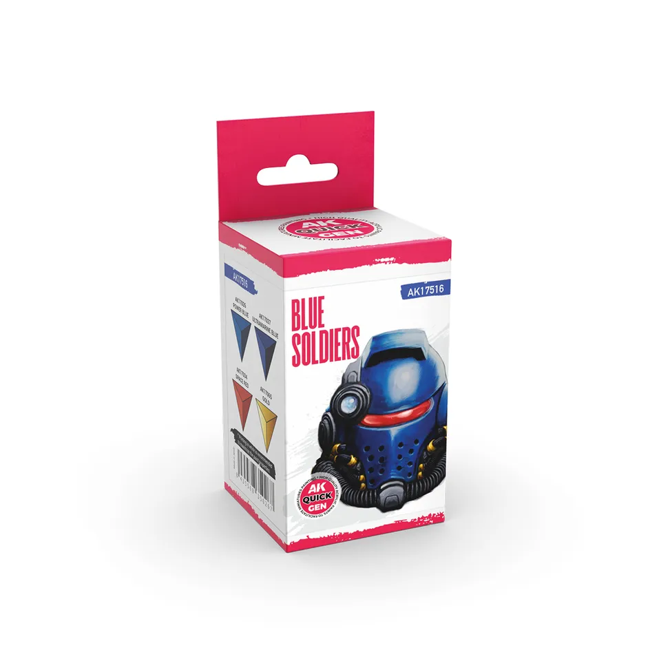 ak-interactive-blue-soldiers-quick-gen-set-kit-figure-modellismo image 1