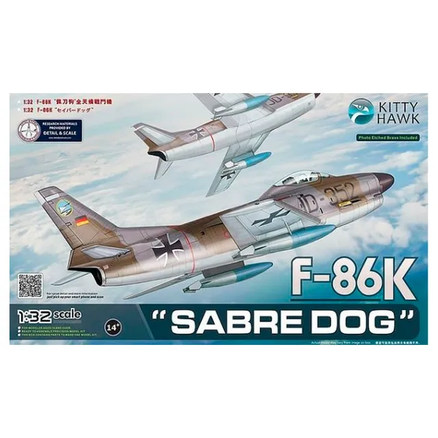 ak-interactive-f-86k-sabre-dog-1-32-kit-aereo image 1