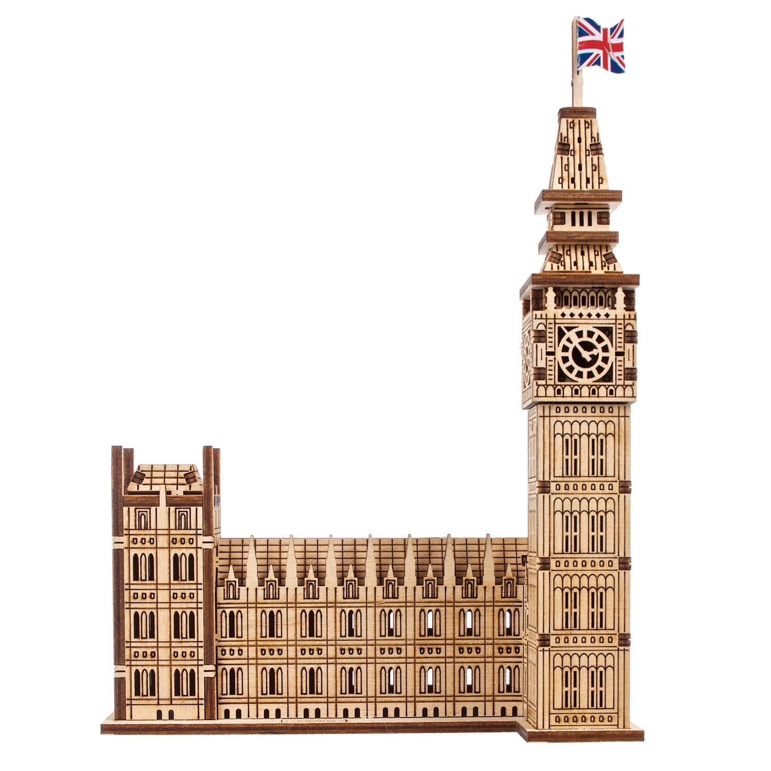 ugears-big-ben-kit-di-modellismo-in-legno-serie-easy-gears image 2