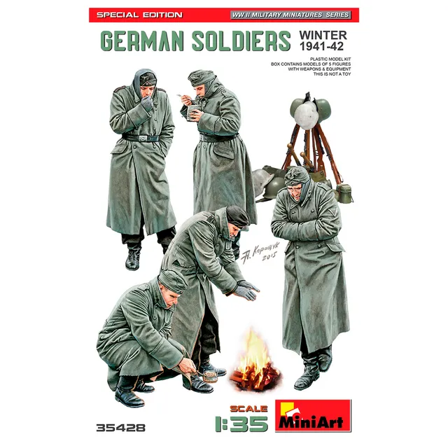 1-35-german-soldiers-winter-1941-42-special-edition-ak-interactive image 1
