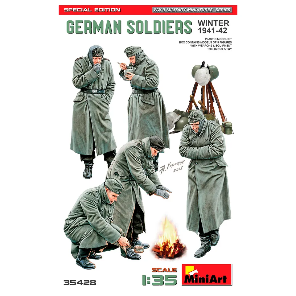 1-35-german-soldiers-winter-1941-42-special-edition-ak-interactive image 1