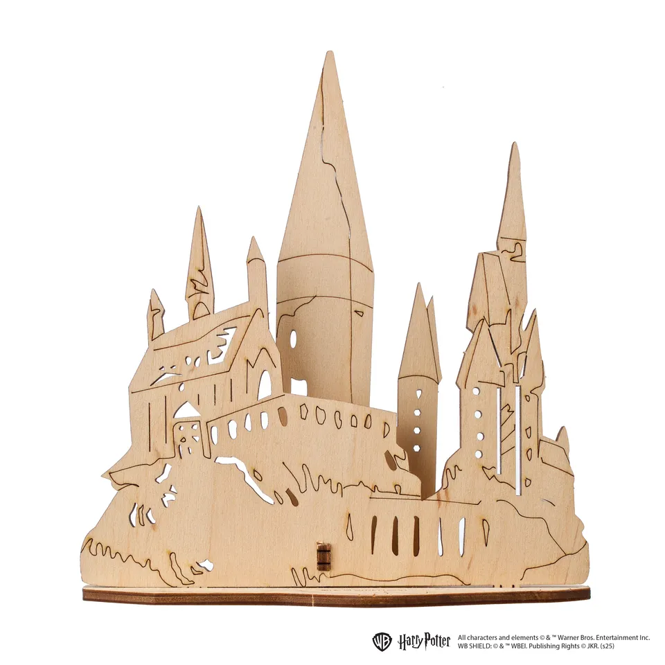 ugears-hogwarts-castle-kit-di-modellismo-3d-da-colorare image 1