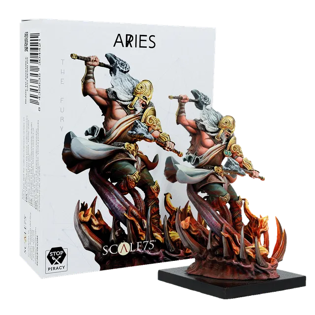 scale75-aries-zodiac-mystic-signs-miniatura-in-resina-da-montare-e-dipingere image 1