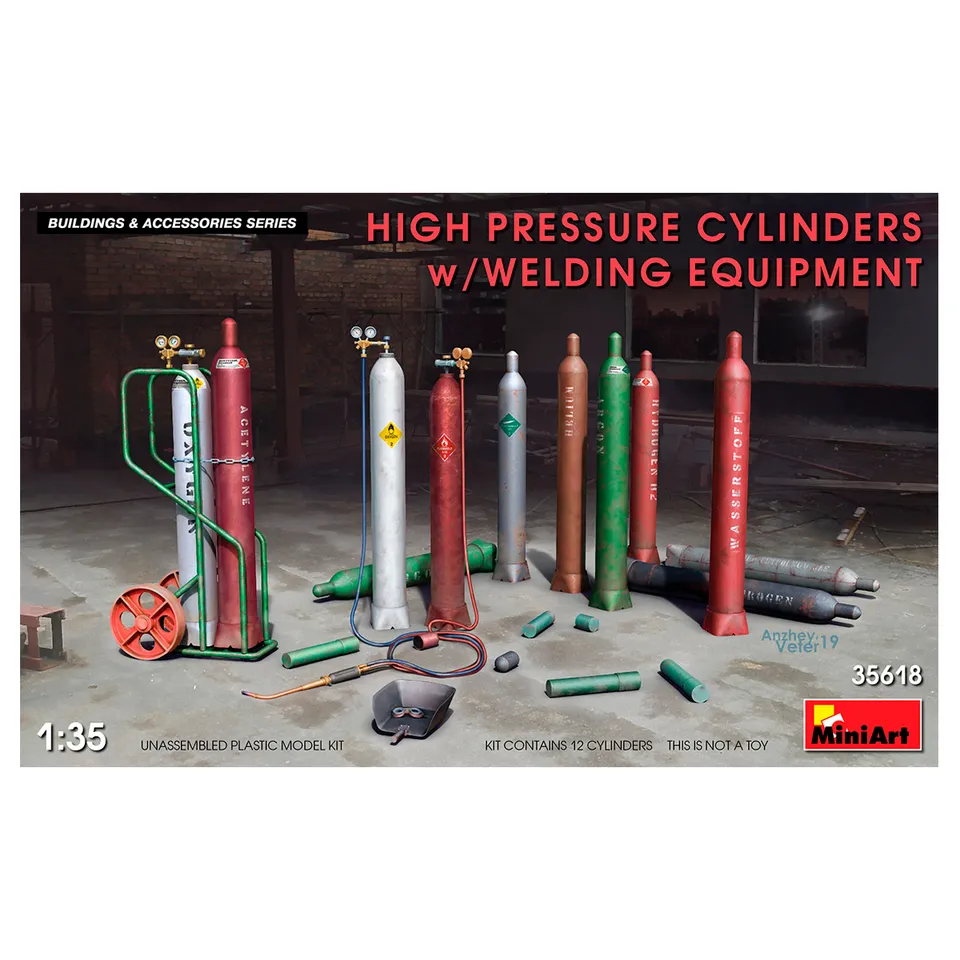 ak-interactive-1-35-high-pressure-cylinders-w-welding-equipment-kit-accessori image 1