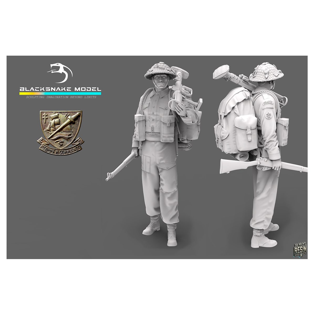 ak-interactive-commando-kieffer-soldier-5-wwii-figura-fusilier-commando-kieffer image 2