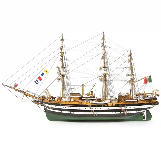 occre-amerigo-vespucci-basic-1-100-kit-modellismo-nave-da-costruire image 1