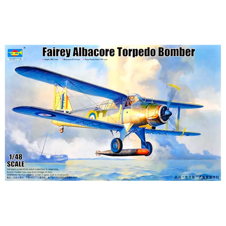 ak-interactive-fairey-albacore-torpedo-bomber-1-48-kit-aereo image 1