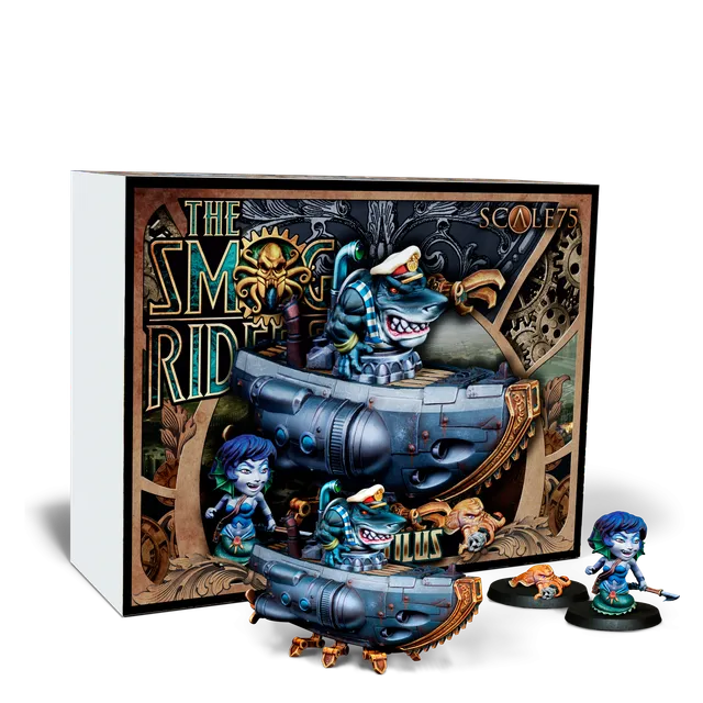 scale75-sharktillus-miniatura-resina-35mm-the-smog-riders-chibi image 1