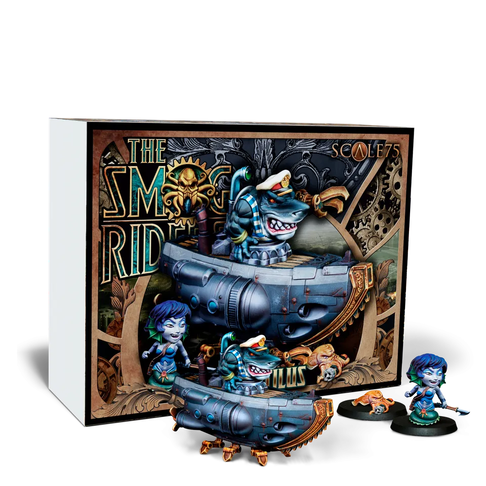 scale75-sharktillus-miniatura-resina-35mm-the-smog-riders-chibi image 1