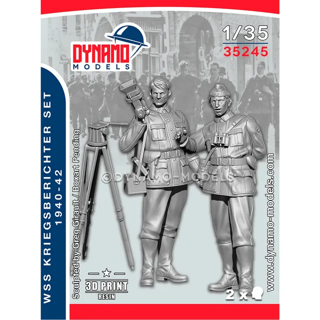 ak-interactive-1-35-german-wss-kriegsberichter-set image 1