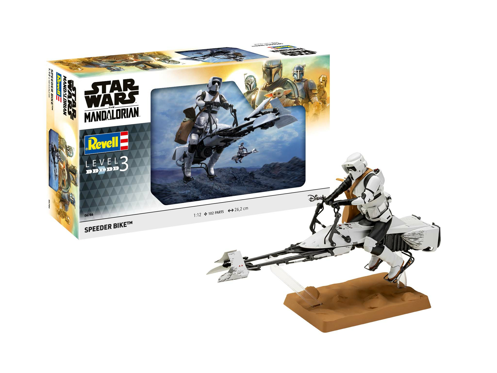 ak-interactive-1-12-star-wars-speeder-bike image 2