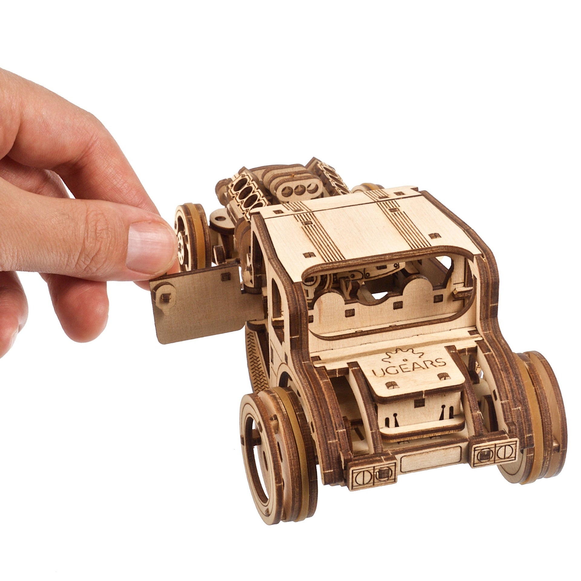 ugears-hot-rod-furious-mouse-mini-hot-rod-auto-in-legno-3d-u-mini image 4