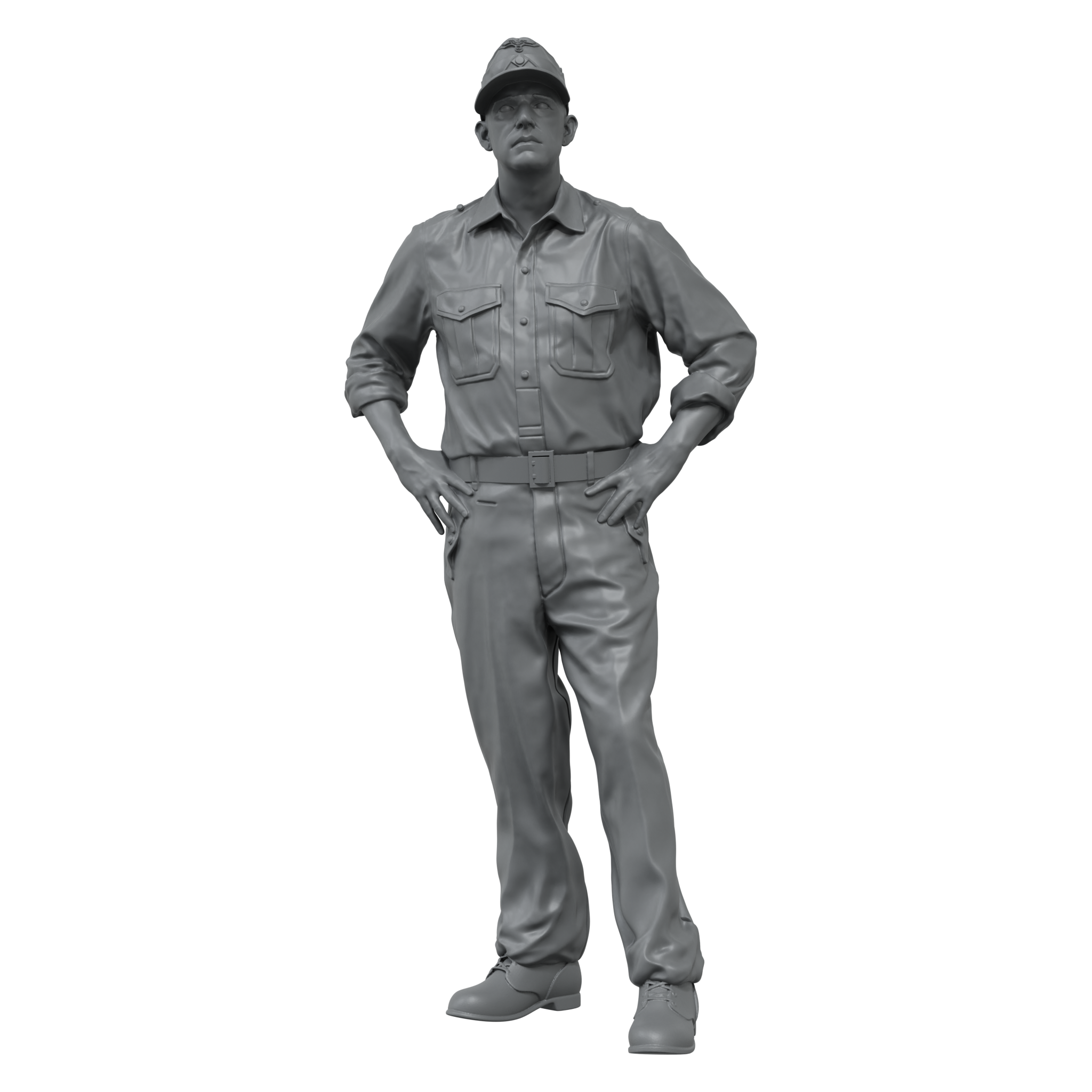 scale75-unterscharf-hrer-1-35-miniatura-warfront-in-resina-da-dipingere image 3