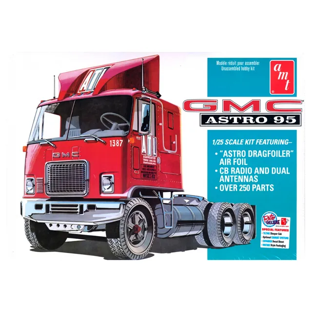 ak-interactive-1-25-gmc-astro-95-semi-trailer-kit-camion-in-scala image 1