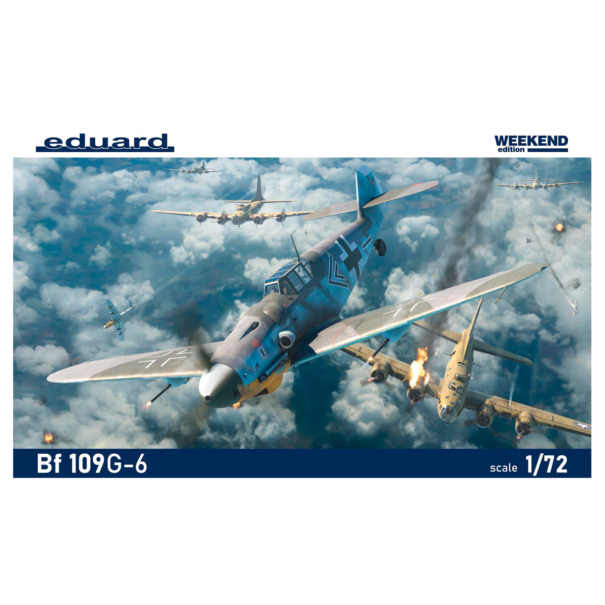 ak-interactive-bf-109g-6-1-72-modello-caccia-tedesco-wwii image 1