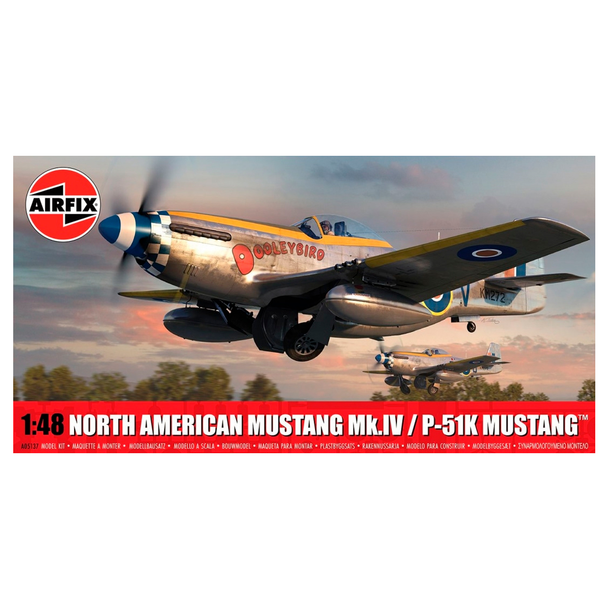 ak-interactive-1-48-north-american-mustang-mk-iv-p-51k-mustang-kit-modellismo image 1