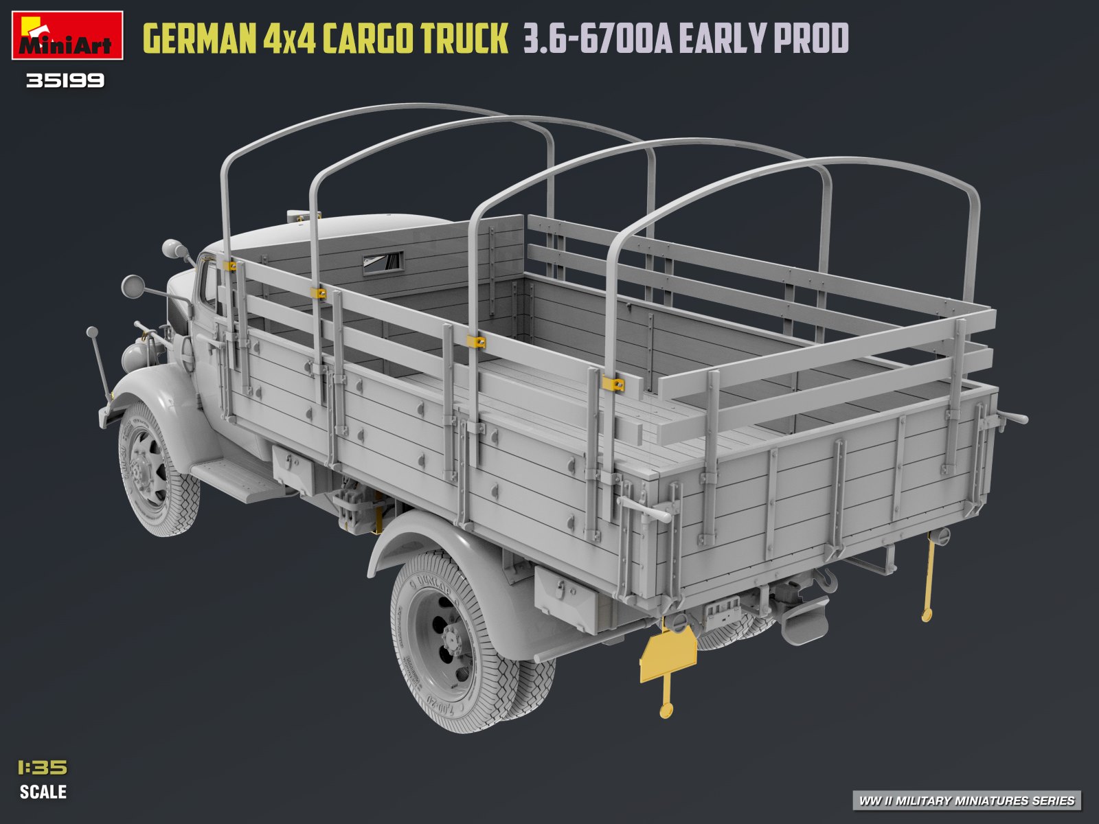 ak-interactive-1-35-german-3t-4x4-cargo-truck-3-6-6700a-early-prod-kit-camion-mi image 4