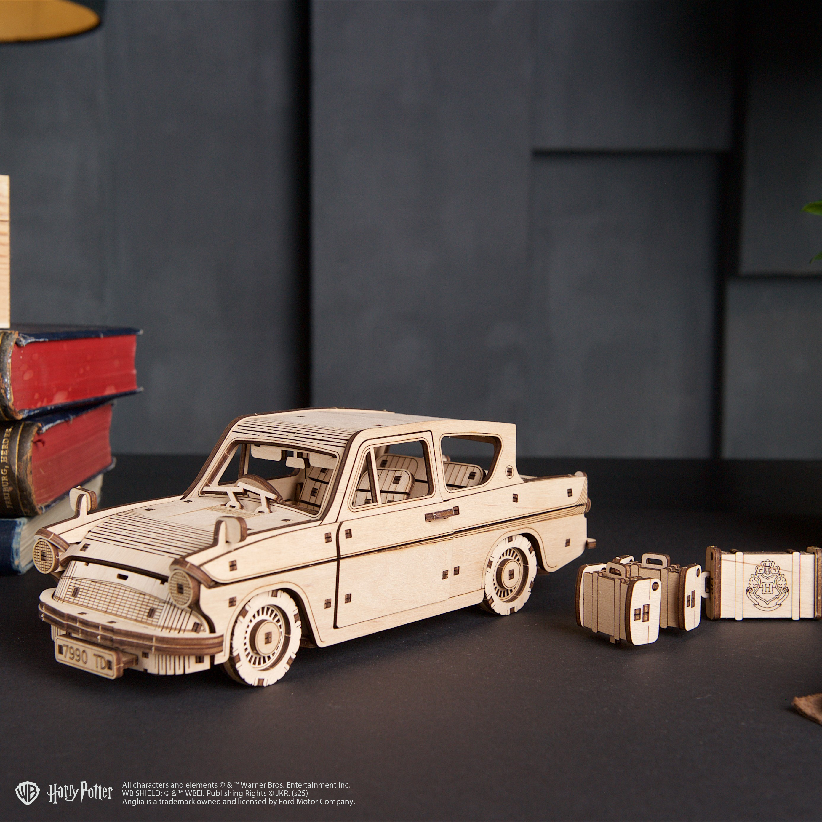 ugears-flying-ford-anglia-harry-potter-auto-volante-in-legno image 8