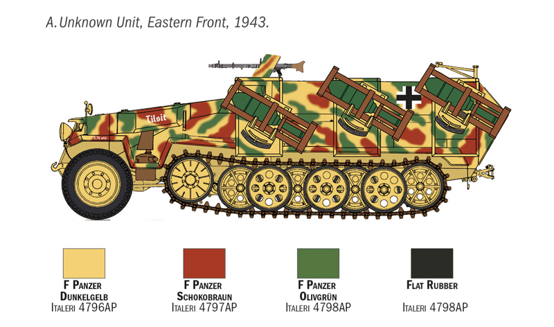ak-interactive-1-72-sd-kfz-251-1-stuka-zu-fuss-kit-di-modellismo-militare image 8
