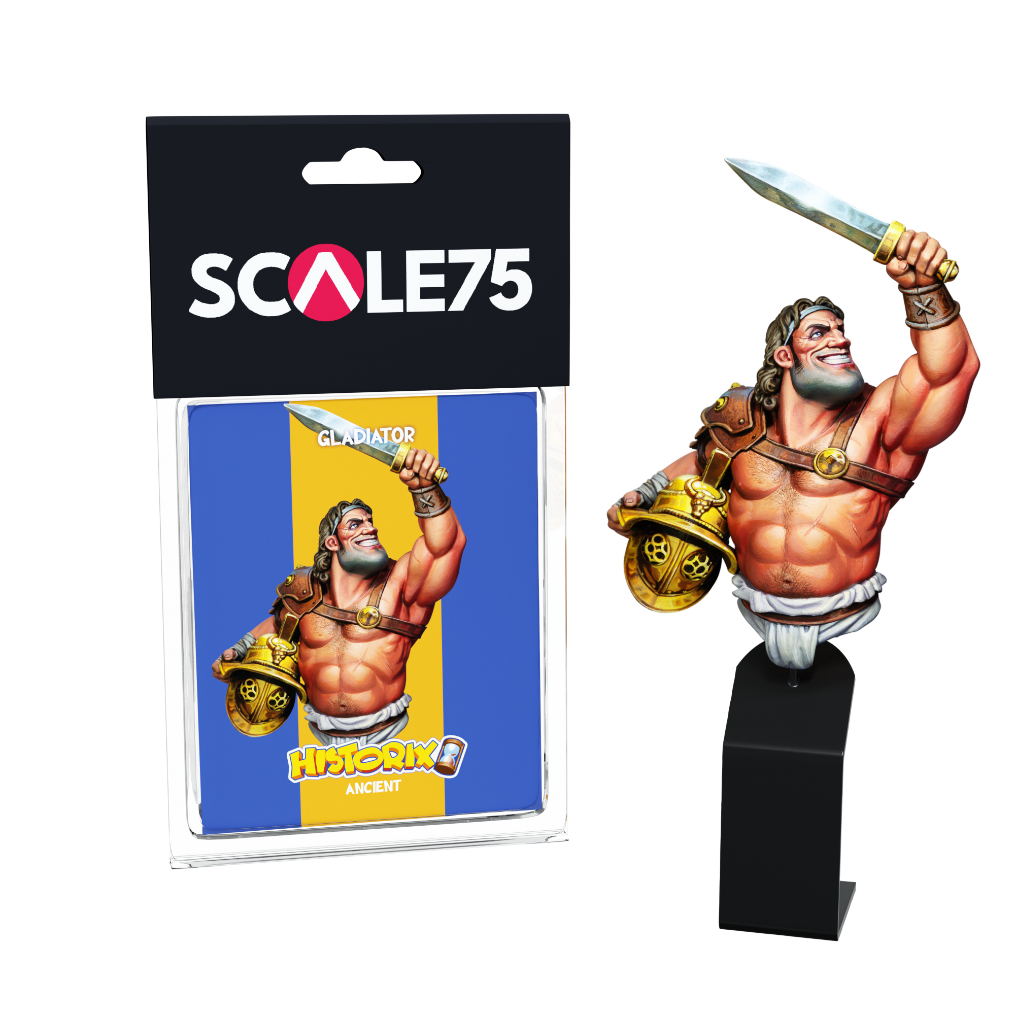 scale75-gladiator-busto-in-resina-1-12-da-dipingere image 1