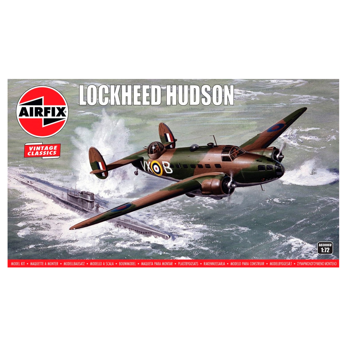 ak-interactive-1-72-lockheed-hudson-vintage-classics image 1