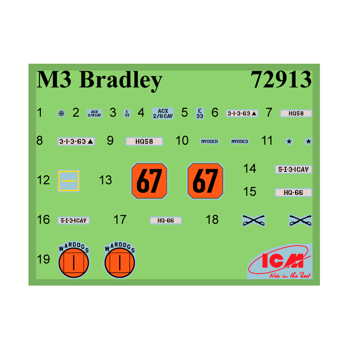 kit-modellismo-ak-interactive-1-72-m3-bradley-cavalry-fighting-vehicle image 2
