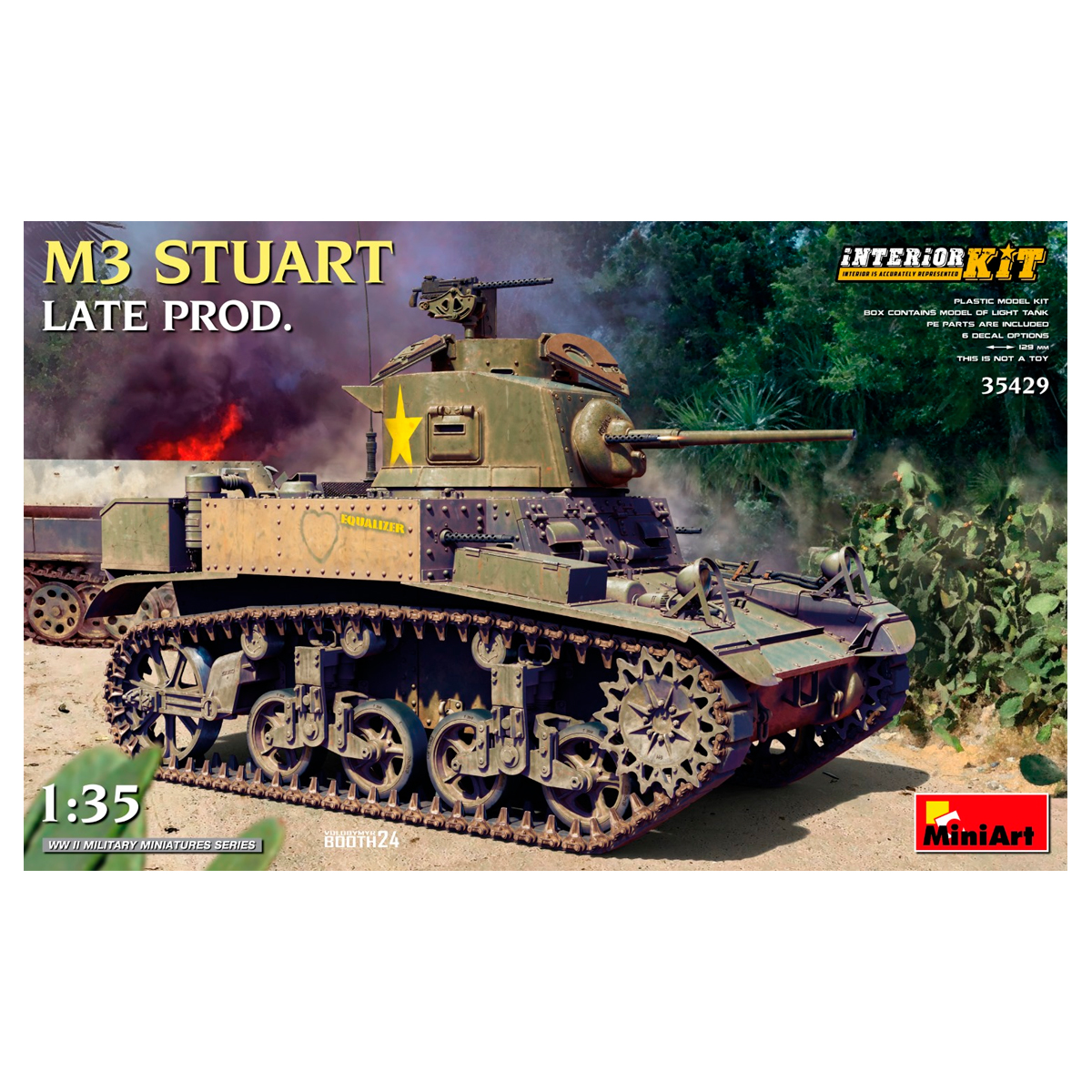 ak-interactive-1-35-m3-stuart-late-prod-interior-kit-kit-carro-con-interni image 1