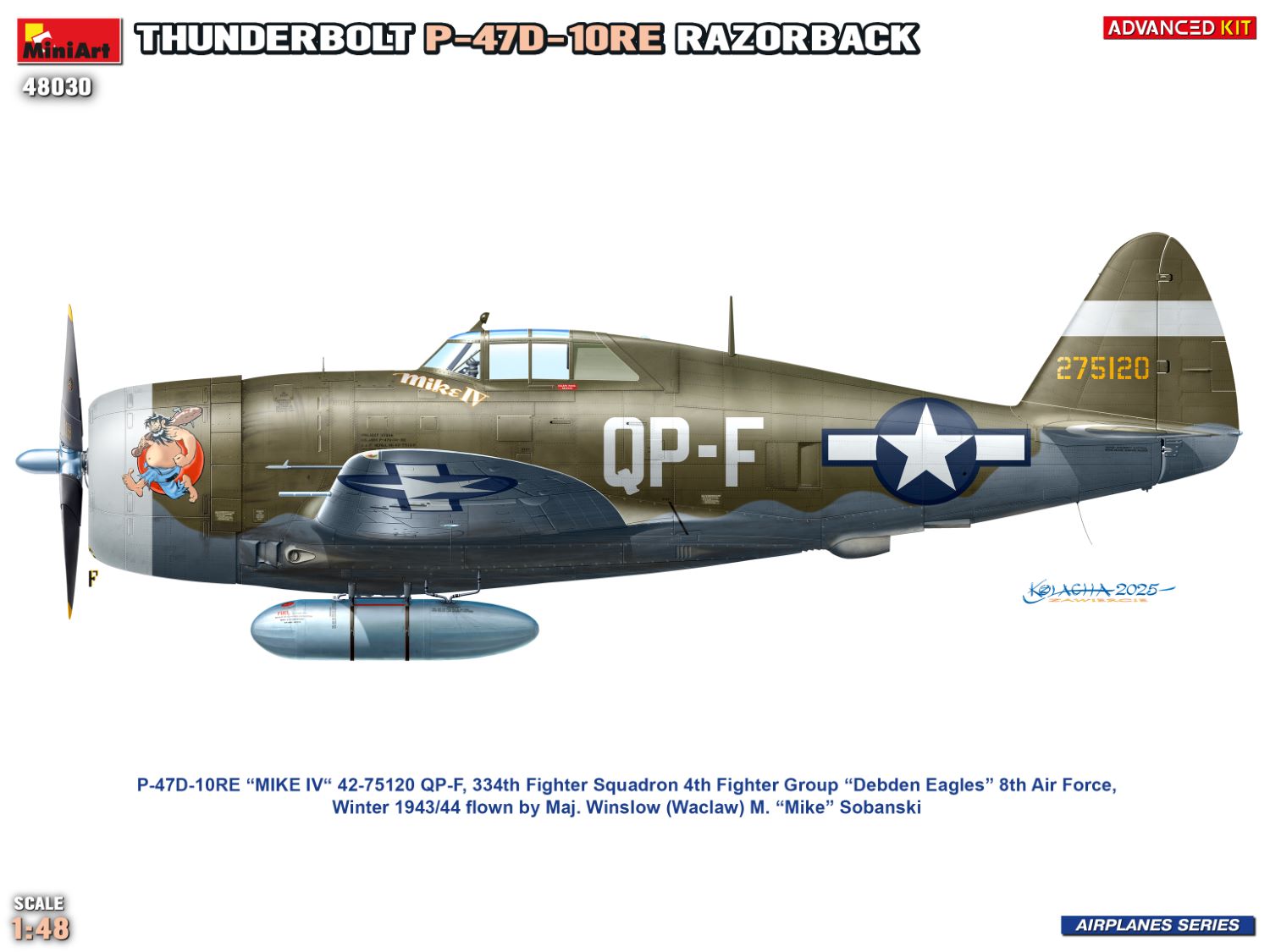 ak-interactive-1-48-thunderbolt-p-47d-10re-razorback-advanced-kit image 5