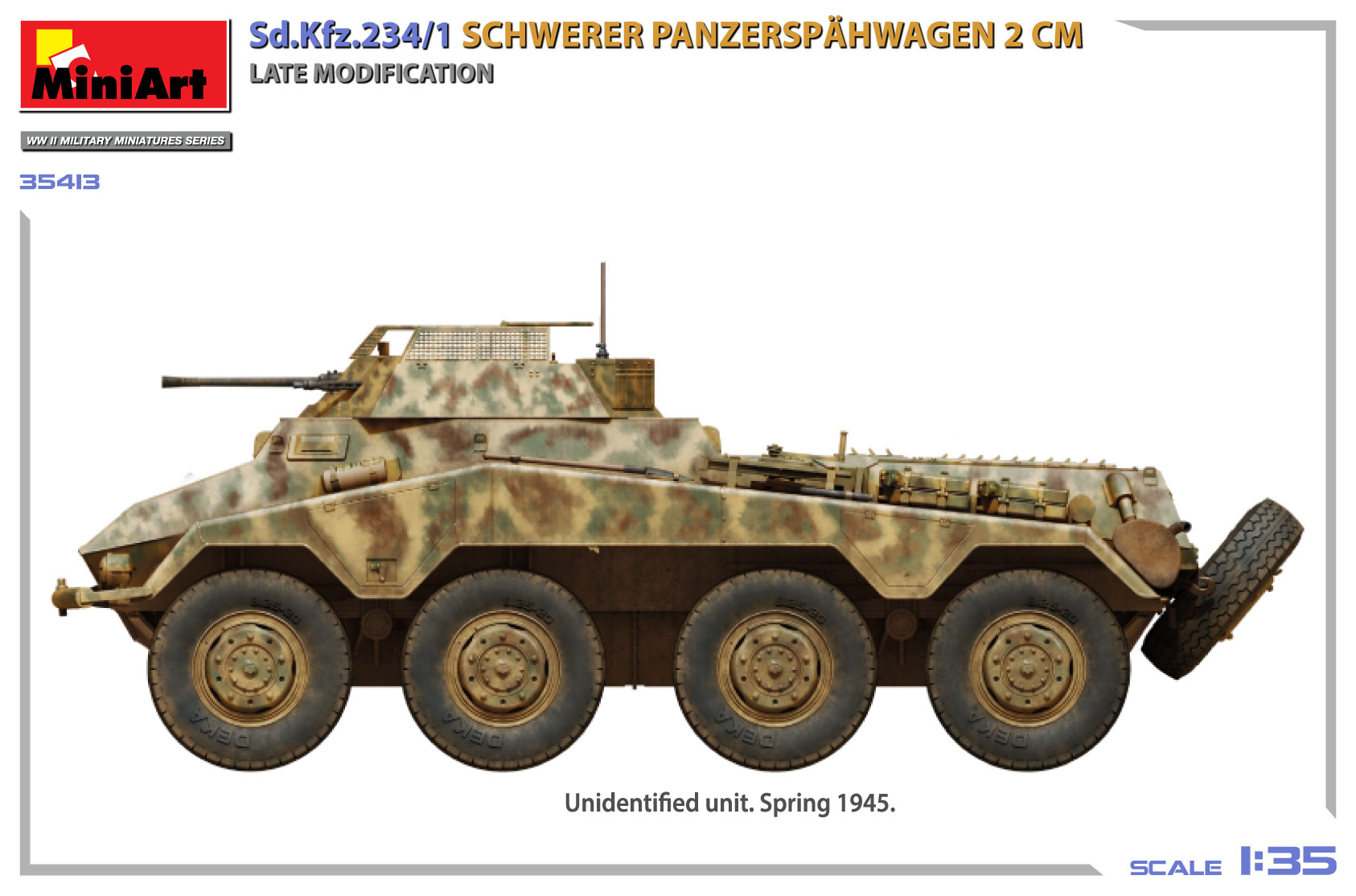 ak-interactive-1-35-sd-kfz-234-1-schwerer-panzersp-hwagen-2-cm-late-mod-kit-mode image 5