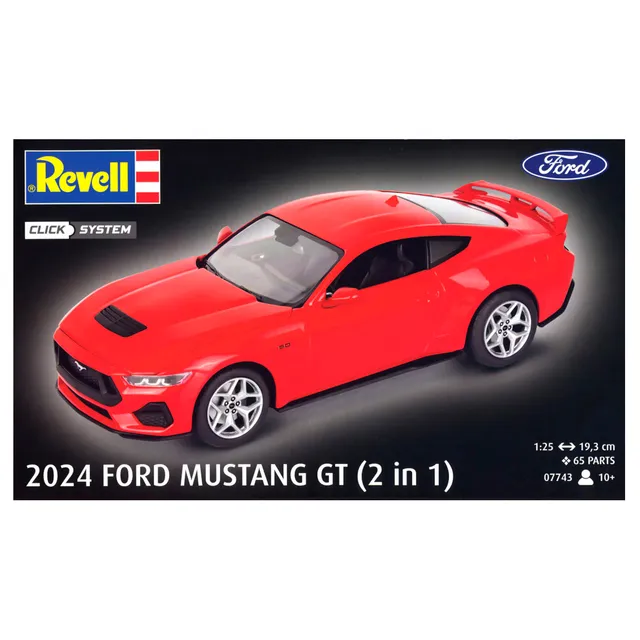 ak-interactive-1-25-2024-ford-mustang-gt-easy-click-kit-modellismo-facile image 1