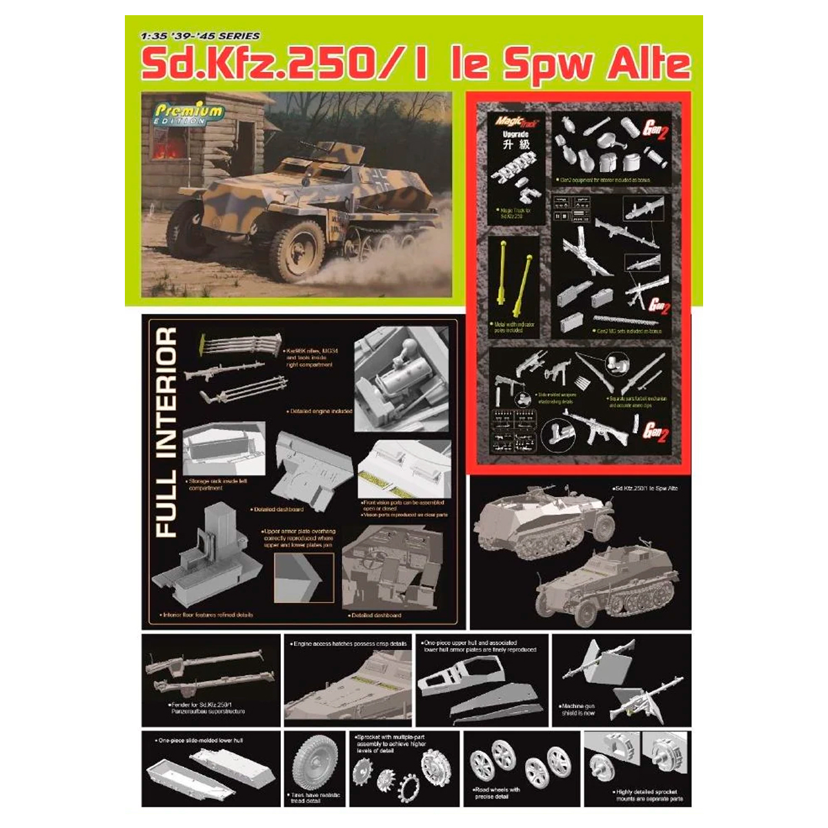 ak-interactive-1-35-sd-kfz-250-1-le-spw-alte-kit-modellismo-militare image 2