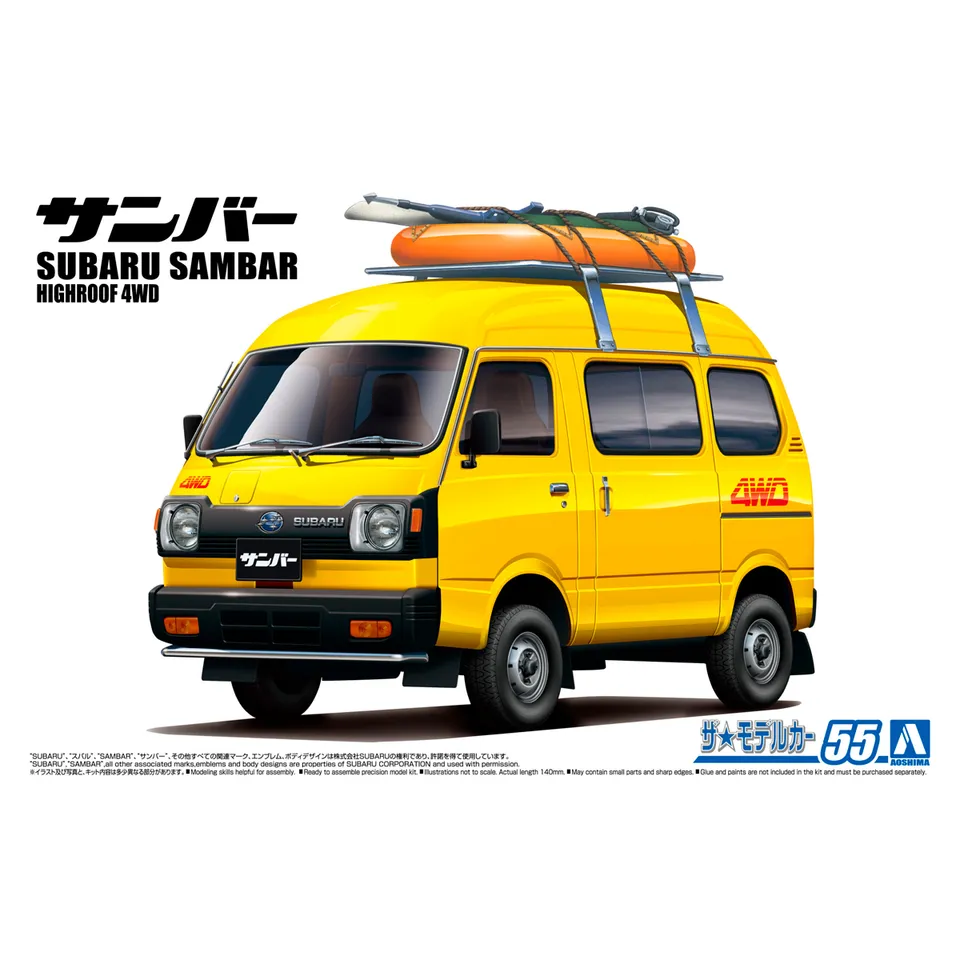 ak-interactive-subaru-tt1-sambar-high-roof-4wd-1980-scala-1-24 image 1