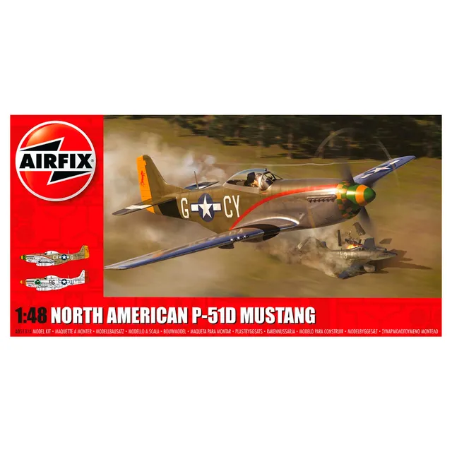 ak-interactive-north-american-p-51d-mustang-in-scala-1-48-kit-di-modellismo image 1