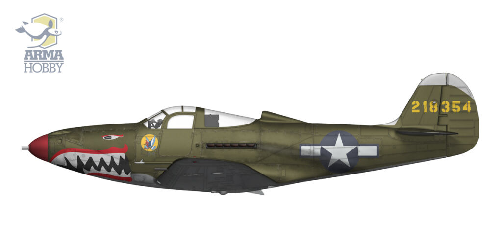 ak-interactive-p-39n-airacobra-kit-modellismo-aereo-scala-1-48 image 8