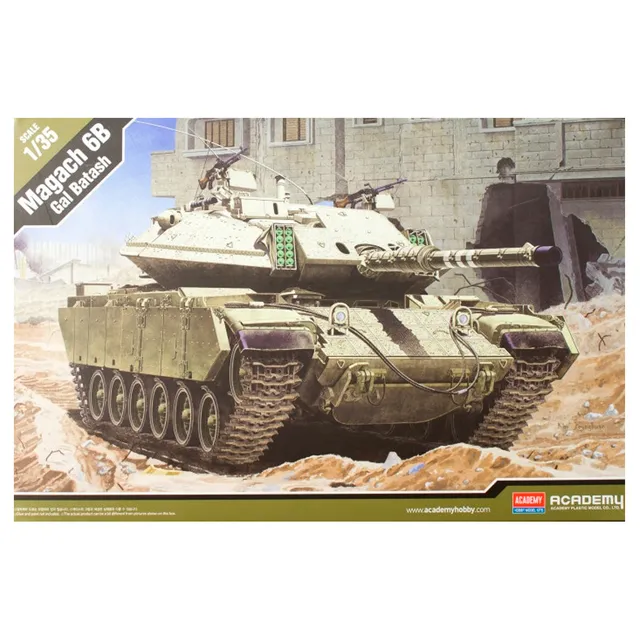 ak-interactive-magach-6b-gal-batash-1-35-kit-carro-armato-israeliano image 1