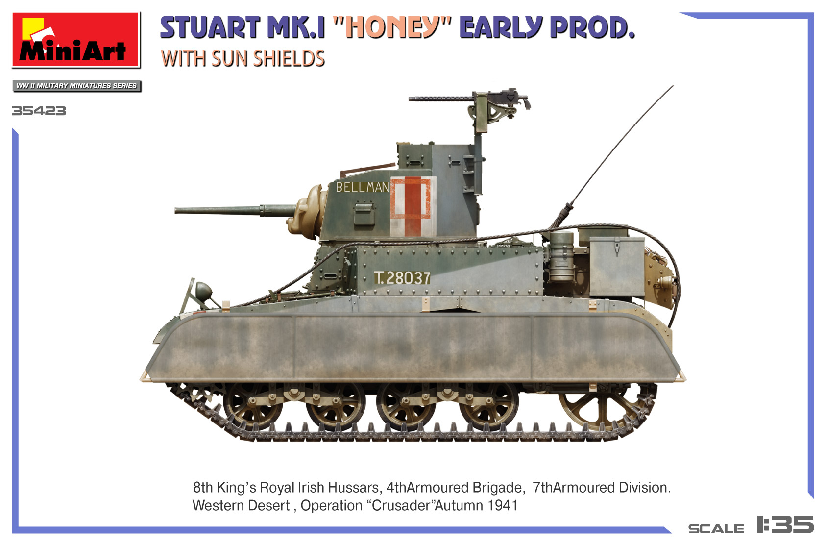 ak-interactive-stuart-mk-i-honey-early-prod-w-sun-shields-kit-carro-armato-1-35 image 8