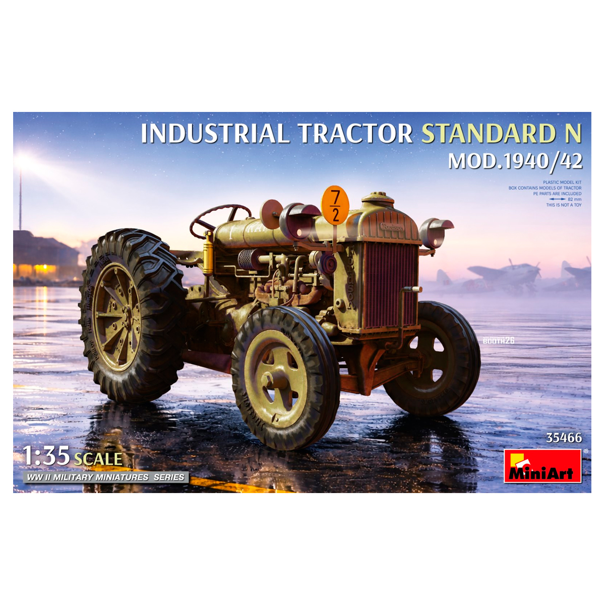 ak-interactive-1-35-standard-n-industrial-tractor-mod-1940-42-kit-modellismo image 1