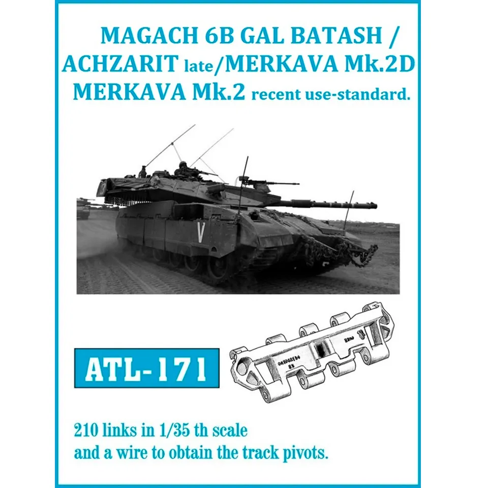 ak-interactive-1-35-metal-tracks-gal-batash-achzarit-late-merkava-mk-3d image 1